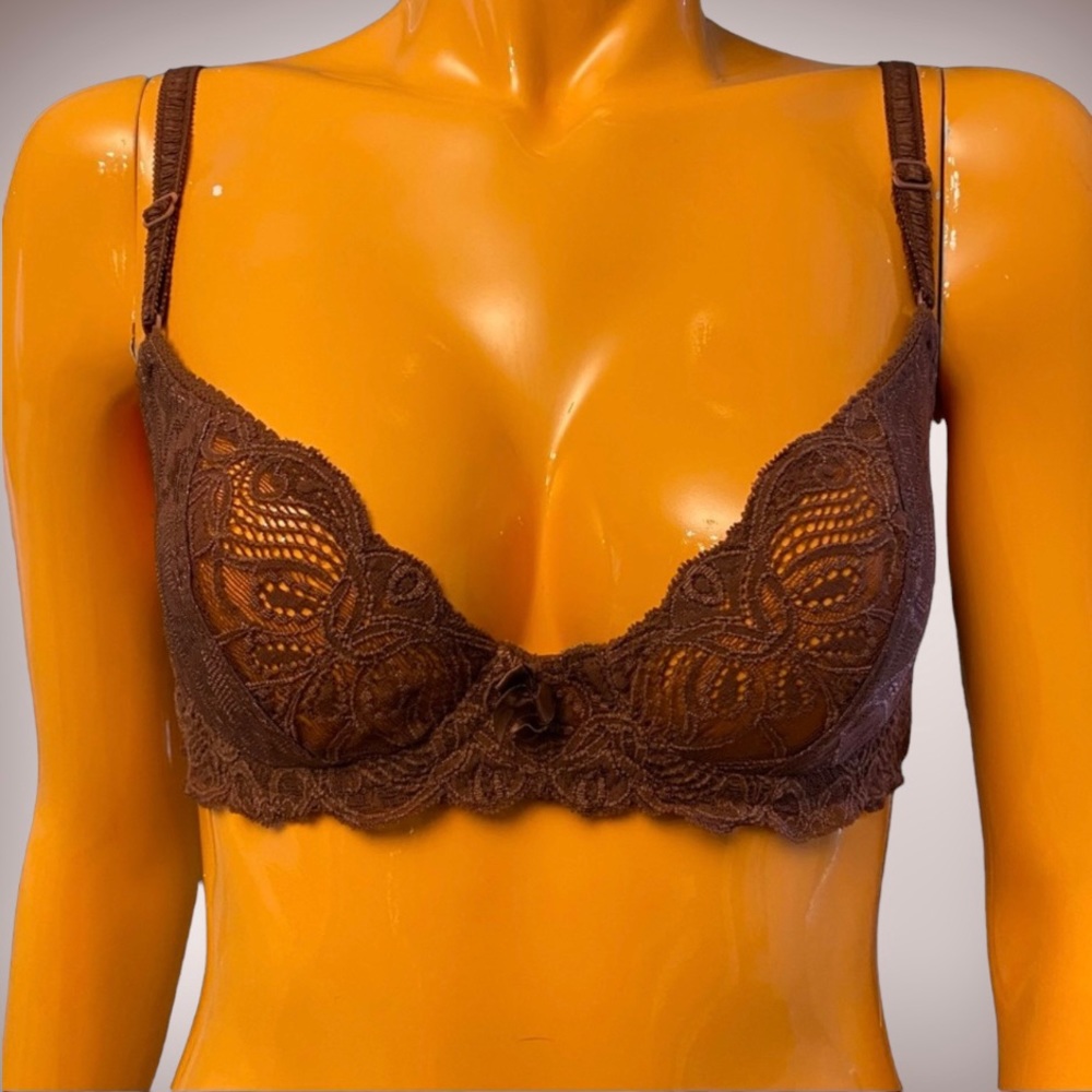 VALENTINO Unlined Lace Bra